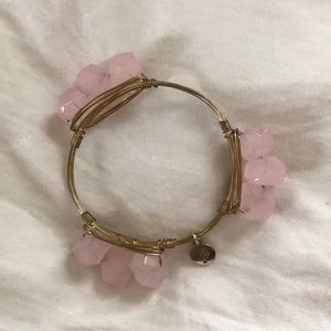 Pink crystal bracelet